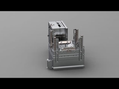 ট্রান্সপারেন্ট ফ্ল্যাট ফ্রন্ট শেল (1*1) / তিন প্লেট ছাঁচ / হট রানার নং 23603