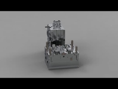 ট্রান্সপারেন্ট অন-বোর্ড রিয়ার হাউজিং (1*2) হট রানার/থ্রি-প্লেট মোল্ড নং 23909