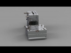 ট্রান্সপারেন্ট অন-বোর্ড লোয়ার ব্র্যাকেট (1*4) / হট রানার / টু-প্লেট ছাঁচ No.23912